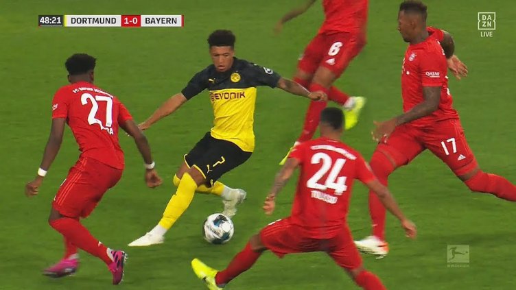 Уникалният Джейдън Санчо не спира да изумява