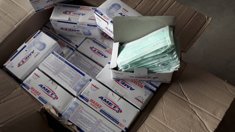 Хванаха контрабанда на медицински маски на границата с Турция