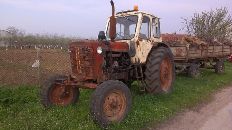 Спипаха кьоркютук пиян тракторист