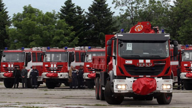 Варна се сдоби с нови пожарни