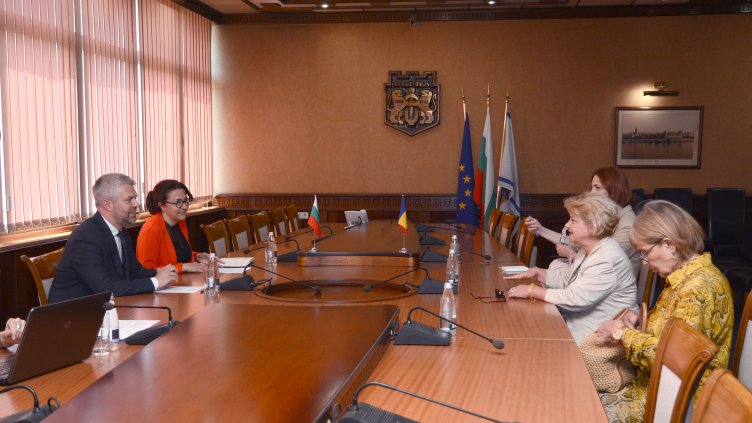 Кметът на Варна обсъди важни теми с посланика на Румъния