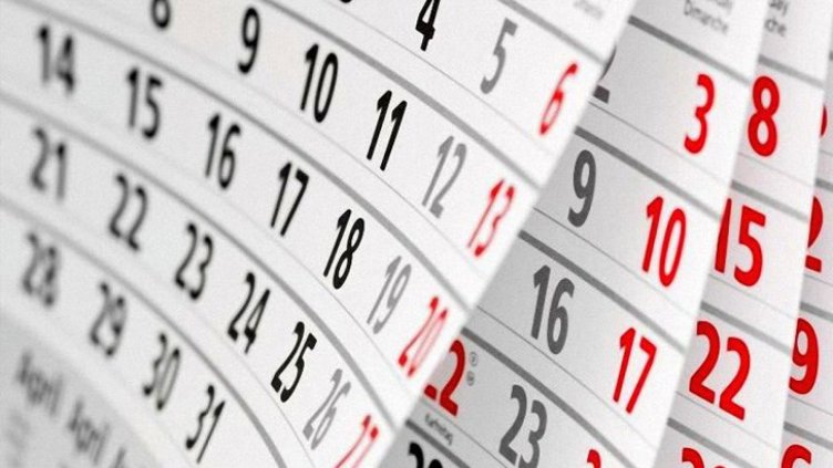 Почивните дни през новата 2019-а година