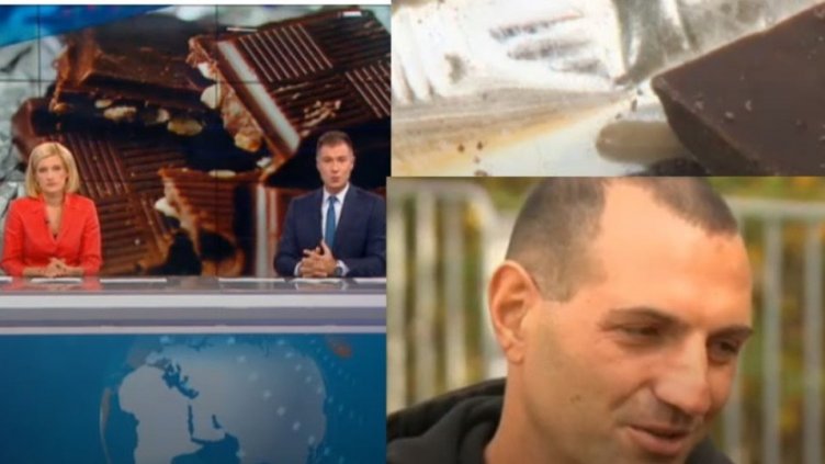 Младеж изпадна в потрес от покупката си… шоколад с пълзящи червеи