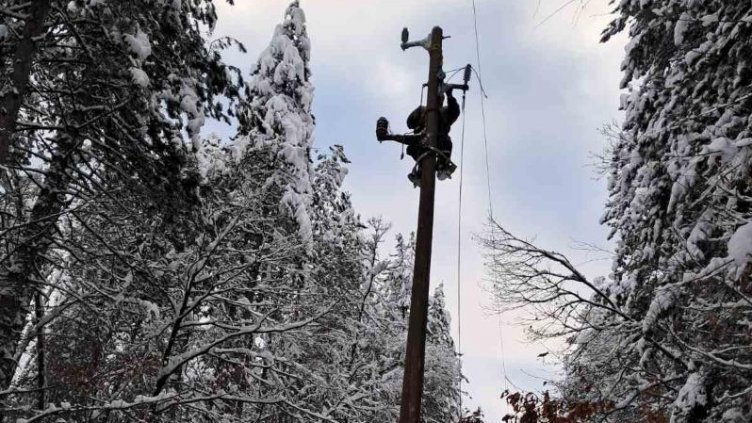 Във Ветрино и села в Суворово са без ток заради бурята