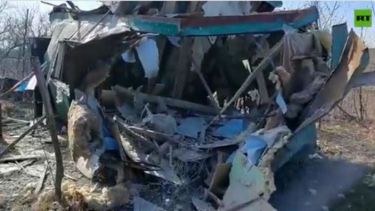 Украинците нападат? Снаряд удари руски пост на границата (ВИДЕО)