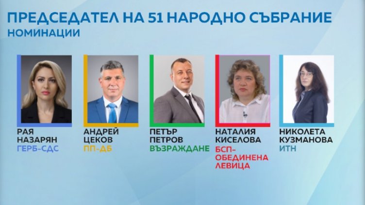 Пат: Депутатите не избраха председател на НС