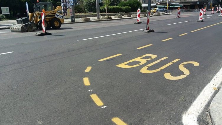 Масови нарушения в бус лентите в София