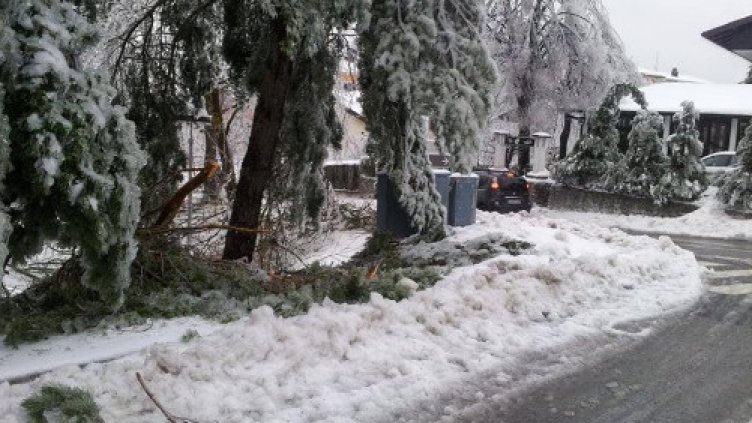 Септемврийски сняг изненада Словения