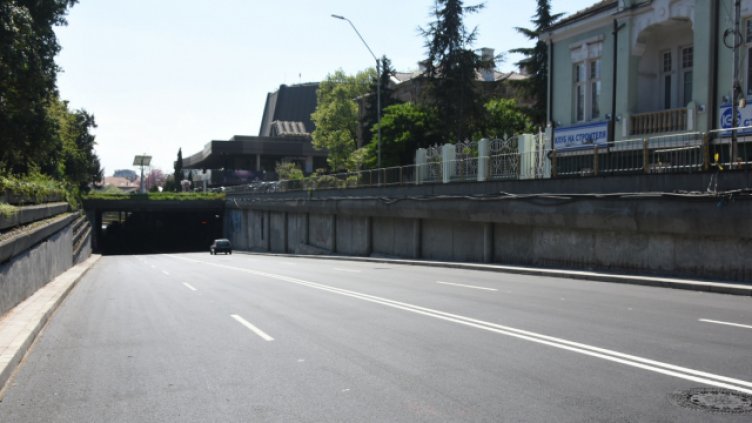 Бул. "Приморски" е проходим, когато по него не се извършват ремонтни дейности