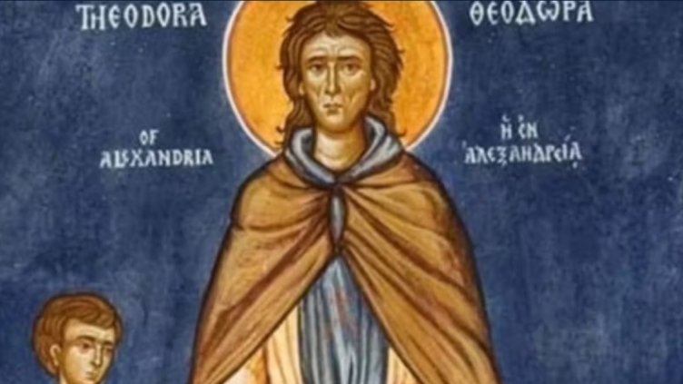 Честваме паметта на света Теодора Александрийска