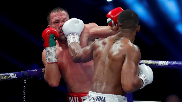 Кубрат Пулев бе тотално надигран от Антъни Джошуа