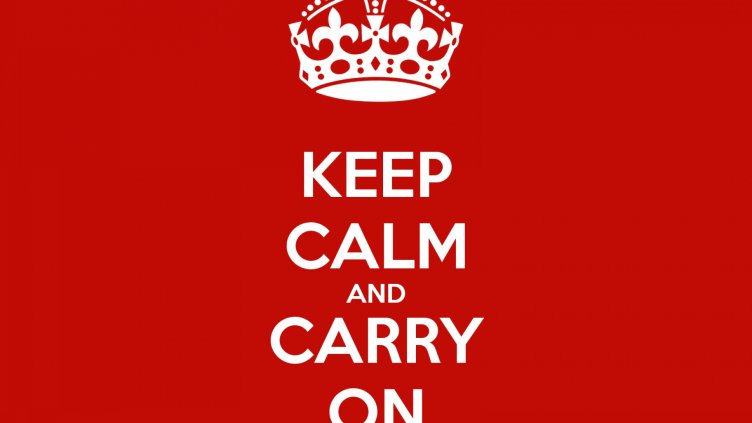 Наддават от 21 000 паунда за плакат "Keep calm and carry on"