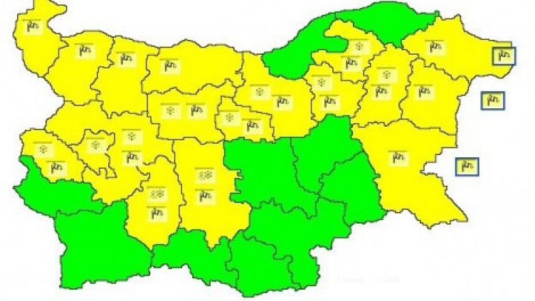 Времето във Варна на 30 октомври 2021