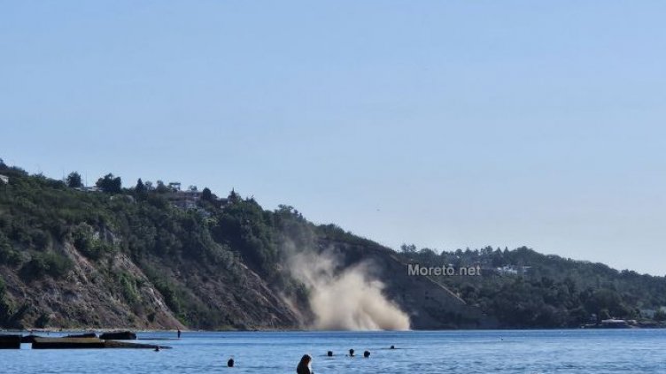 Отново свличане край Варна