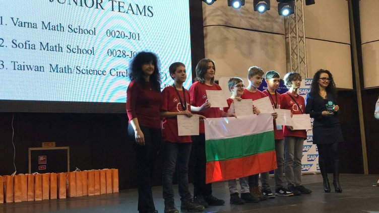 7 златни медала спечели Варна на световния шампионат по математика
