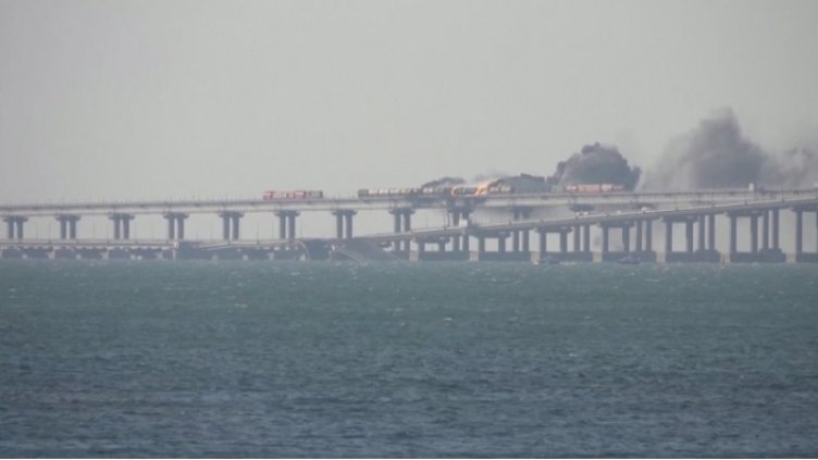 Украински командоси взривили Кримския мост (ВИДЕО)