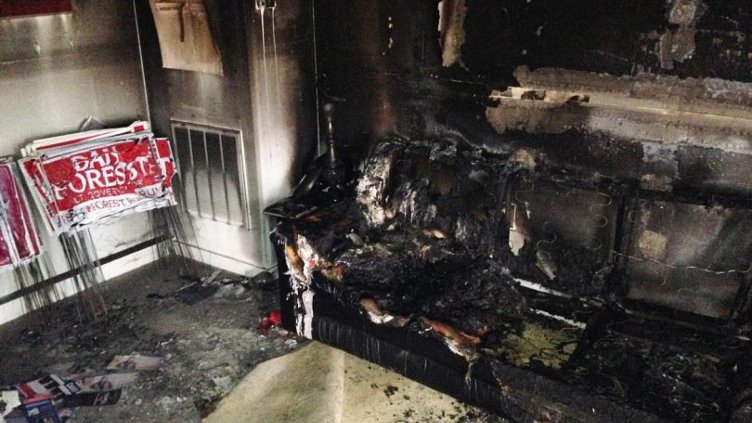 Изгоря предизборен щаб на републиканците в САЩ