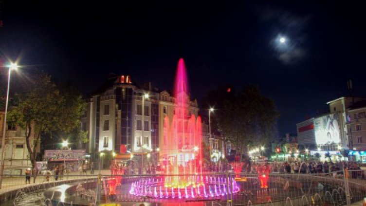 41 метров воден стълб в центъра на Варна