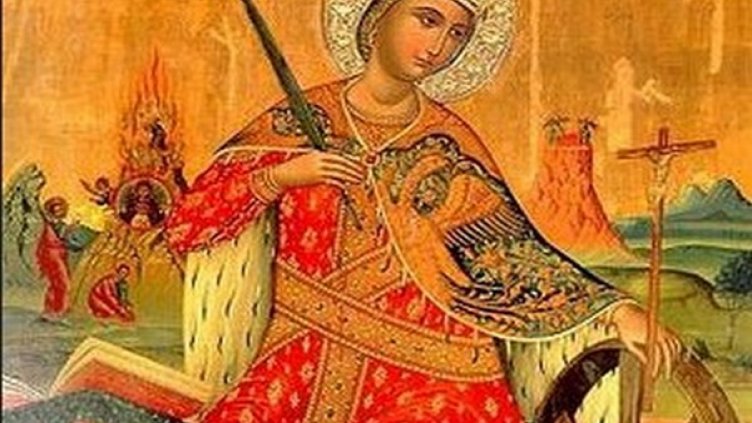 Почитаме света Екатерина  - пазителката на детското здраве