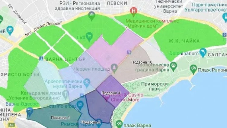 Честито: Квартал „Чайка” първи става „зелена зона”