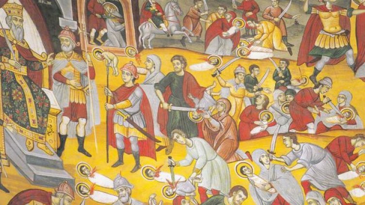 Честваме паметта на 14 000 невинни деца, избити от цар Ирод във Витлеем