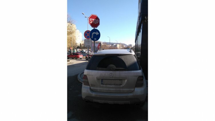 Поредното нагло паркиране във Варна