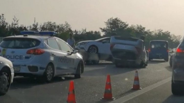 Пак катастрофи и задръствания на АМ "Тракия"