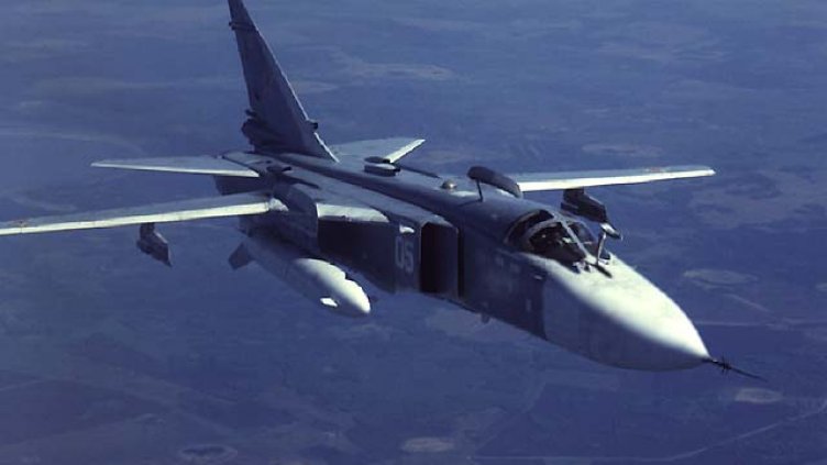 Руски бойни самолети навлязоха в украинско въздушно пространство