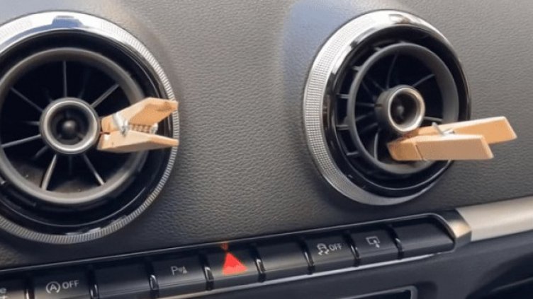 Защо шофьори слагат щипки за пране на въздуховода?