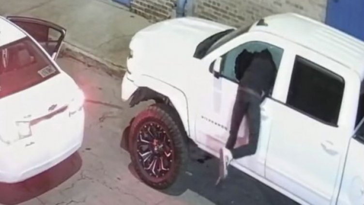 Автоджамбаз имаше близка среща с... граната (ВИДЕО)