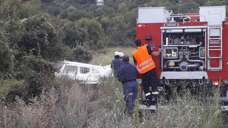 Започва разследването на инцидента с падналия малък самолет