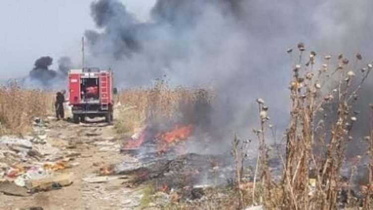 Има задържан за пожар, изпепелил 100 дка край Петрич