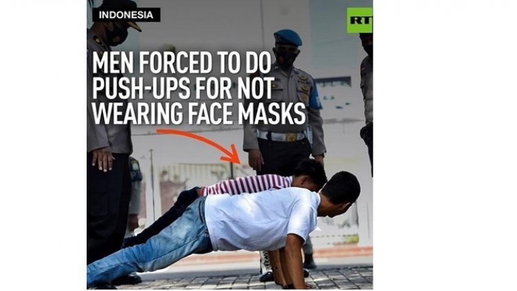 Без маска си? Легни за 20! Другото наказание – копаеш гроб, няма мърдане!