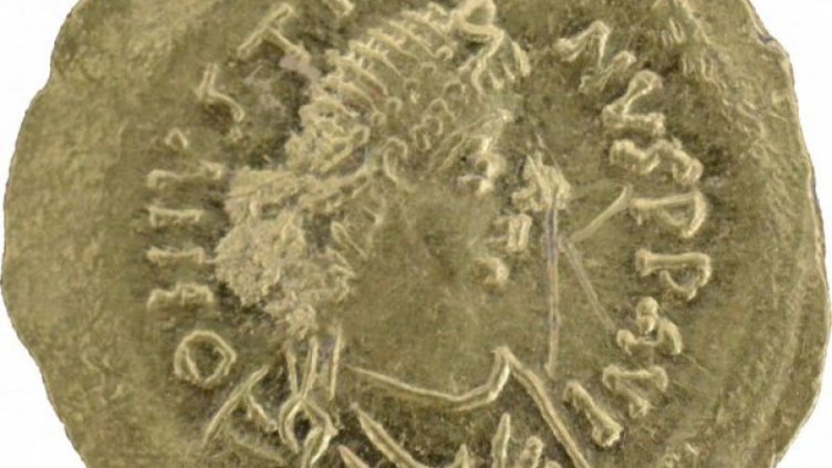 При разкопки откриха златна монета на Юстин І