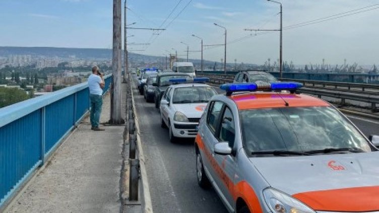 Затварят "Аспаруховия мост" за симулация на тежка катастрофа