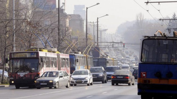 Центърът на София под пътна блокада заради мача България- Швеция