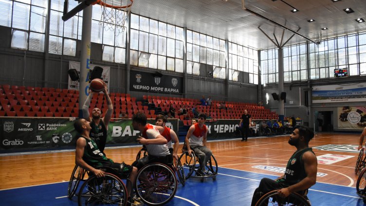 „Черно море – Тича“ е победител в Международния турнир по баскетбол на колички във Варна