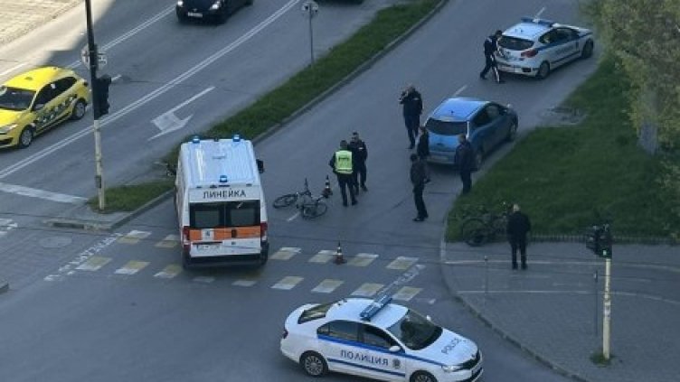 Блъснаха колоездач на пешеходна пътека във Варна