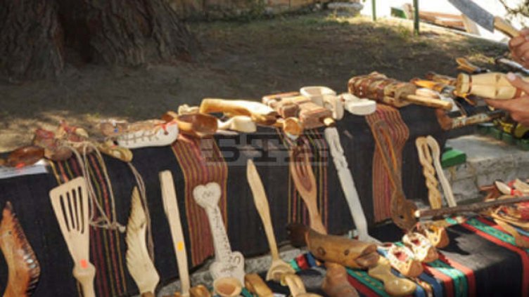 "Алея на занаятите" в Сандански, пак