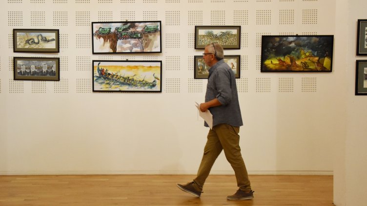 „Власт и еротика в рисунка и комикс“ представя Анри Кулев в галерия „Графит“ (СНИМКИ)