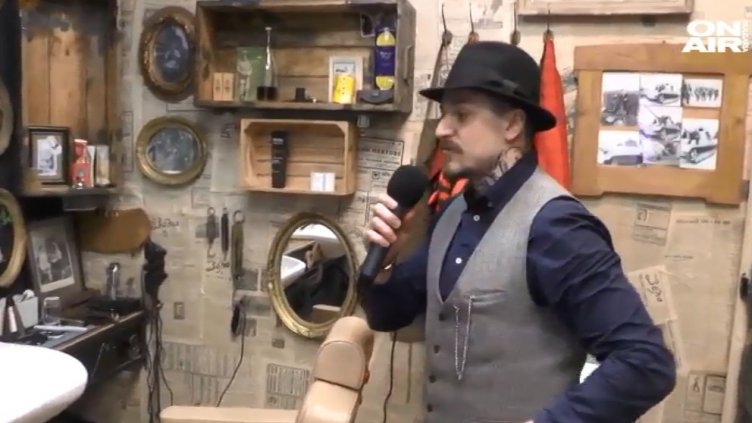 Варненец отвори ретро бръснарница (ВИДЕО)