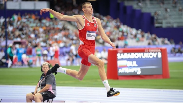 Жалко: Божидар Саръбоюков се размина с финала на дълъг скок в Париж