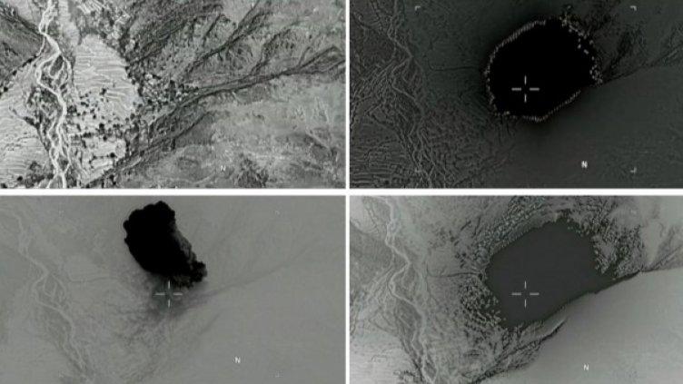 Мегабомбата на САЩ в Афганистан убила 94 бойци на ИД