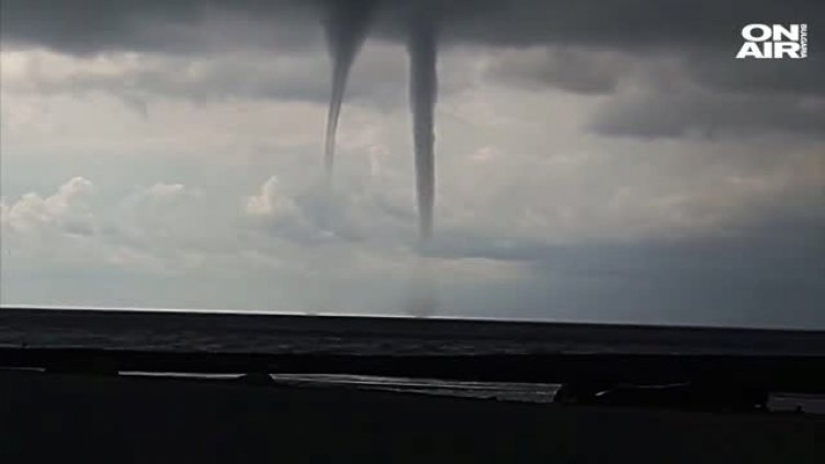 Торнадо нахлу в Черно море