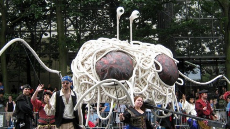 Признаха Църквата на... спагетеното чудовище