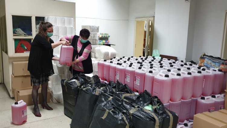 Осигуриха хигиенни материали и дезинфектанти за социалните заведения във Варна