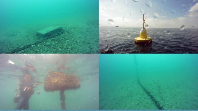 Подводни снимки показали само пясък