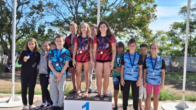 Пълна кошница с медали за ПСК „Черно море” в плувния фест „Варна 2024”