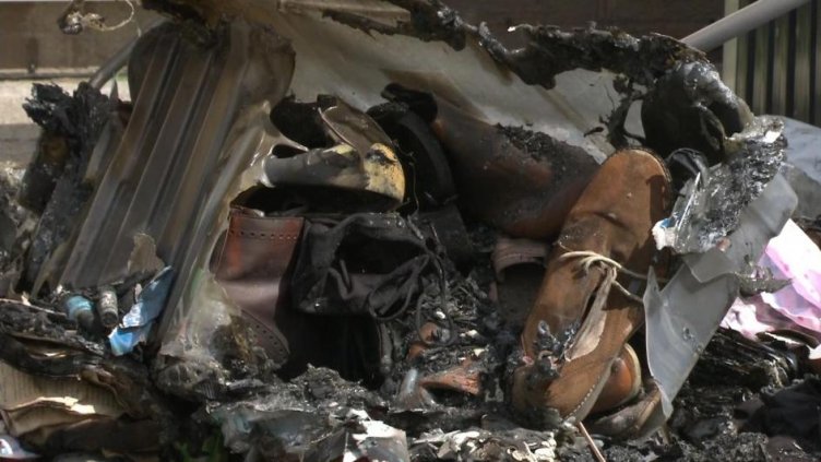 Електрически велосипед гръмна при зареждане, потроши къща