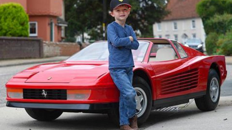 Детска кола за $100 хил.